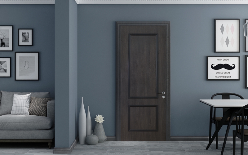 木門制作材料，星空梵高木門