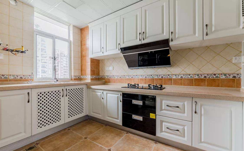 定制櫥柜吸油煙機(jī)安裝，星空梵高櫥柜