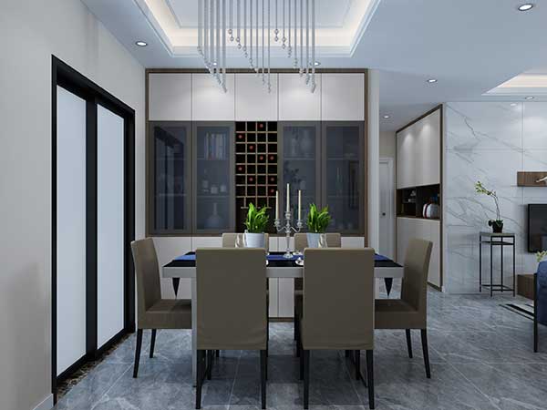 定做酒柜擺放，星空梵高全屋定制