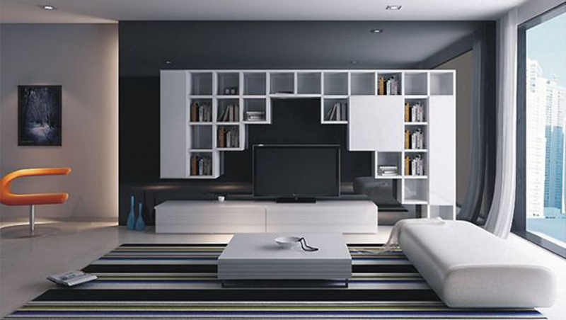 定制電視柜，星空梵高全屋定制