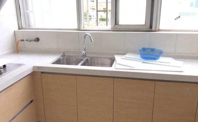 定制櫥柜水槽安裝，星空梵高定制櫥柜