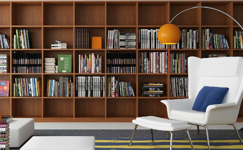 定制書柜尺寸，星空梵高全屋定制