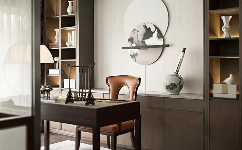 輕奢·新中式風(fēng)格全屋定制，星空梵高全屋定制