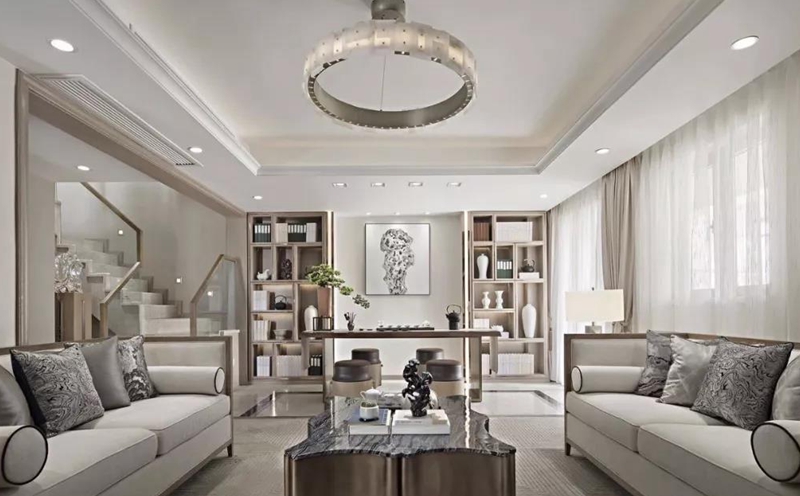 輕奢·新中式風(fēng)格全屋定制，星空梵高全屋定制