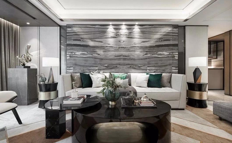 輕奢·新中式風(fēng)格全屋定制，星空梵高全屋定制