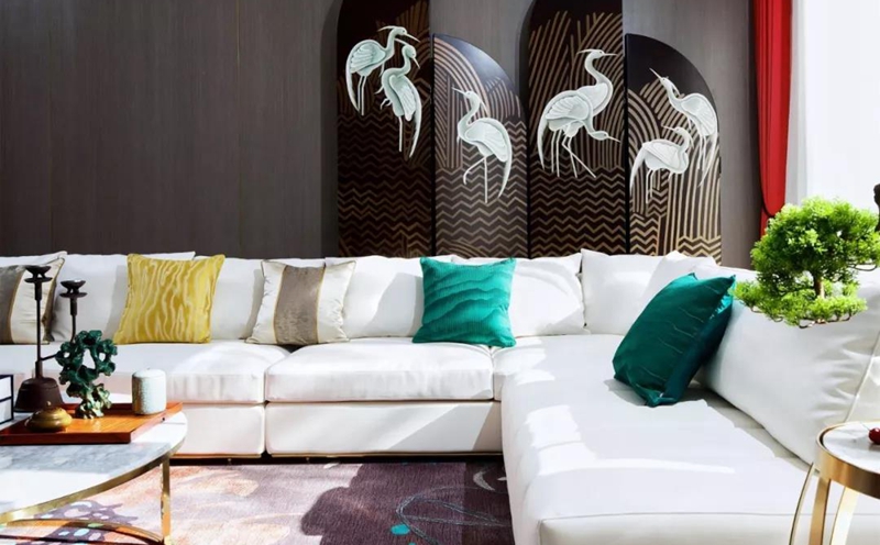 輕奢·新中式風(fēng)格全屋定制，星空梵高全屋定制