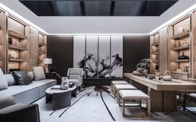 輕奢·新中式風(fēng)格全屋定制，星空梵高全屋定制