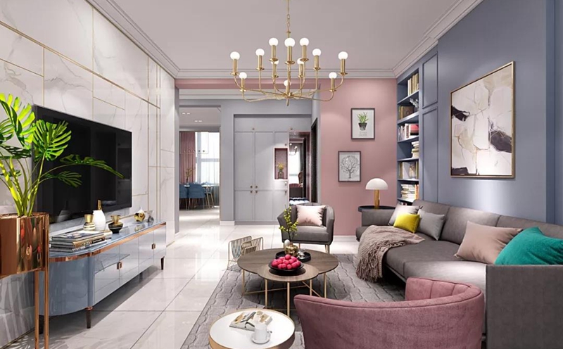 現(xiàn)代風(fēng)格全屋定制，星空梵高全屋定制