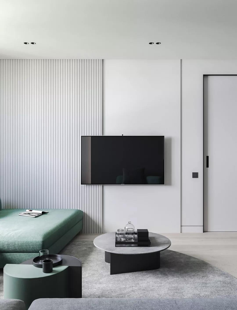 現代簡約全屋定制，小戶型全屋定制，星空梵高全屋定制