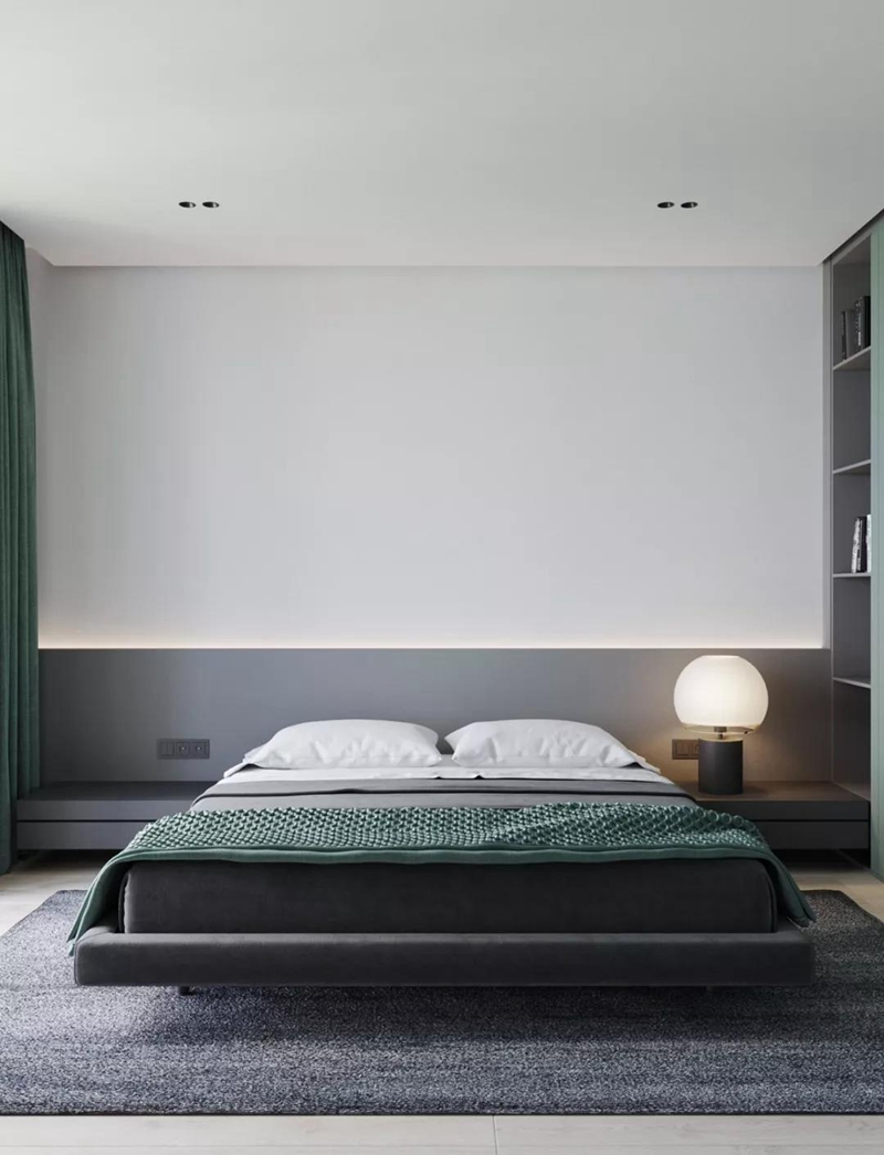 現代簡約全屋定制，小戶型全屋定制，星空梵高全屋定制