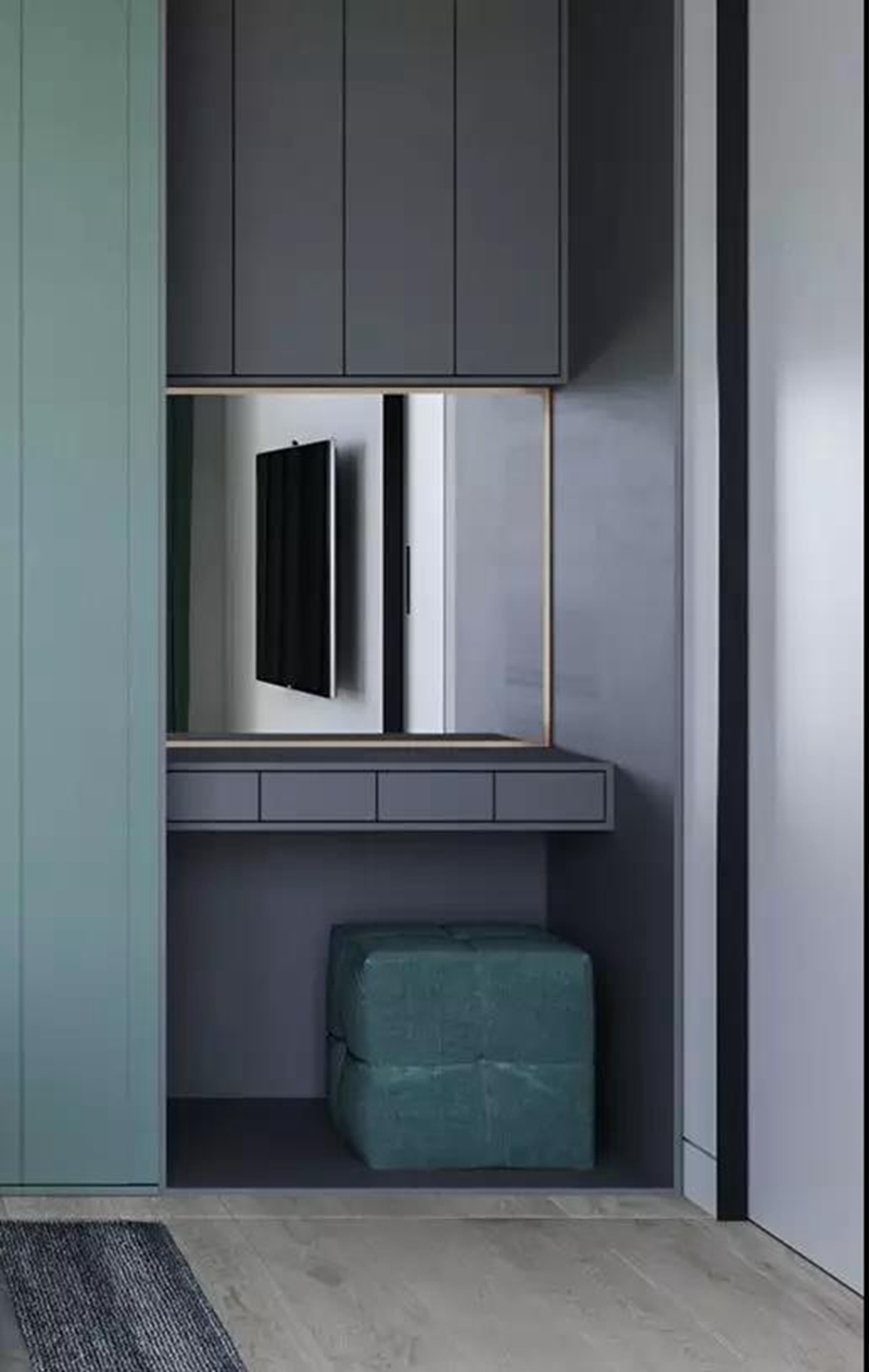 現代簡約全屋定制，小戶型全屋定制，星空梵高全屋定制