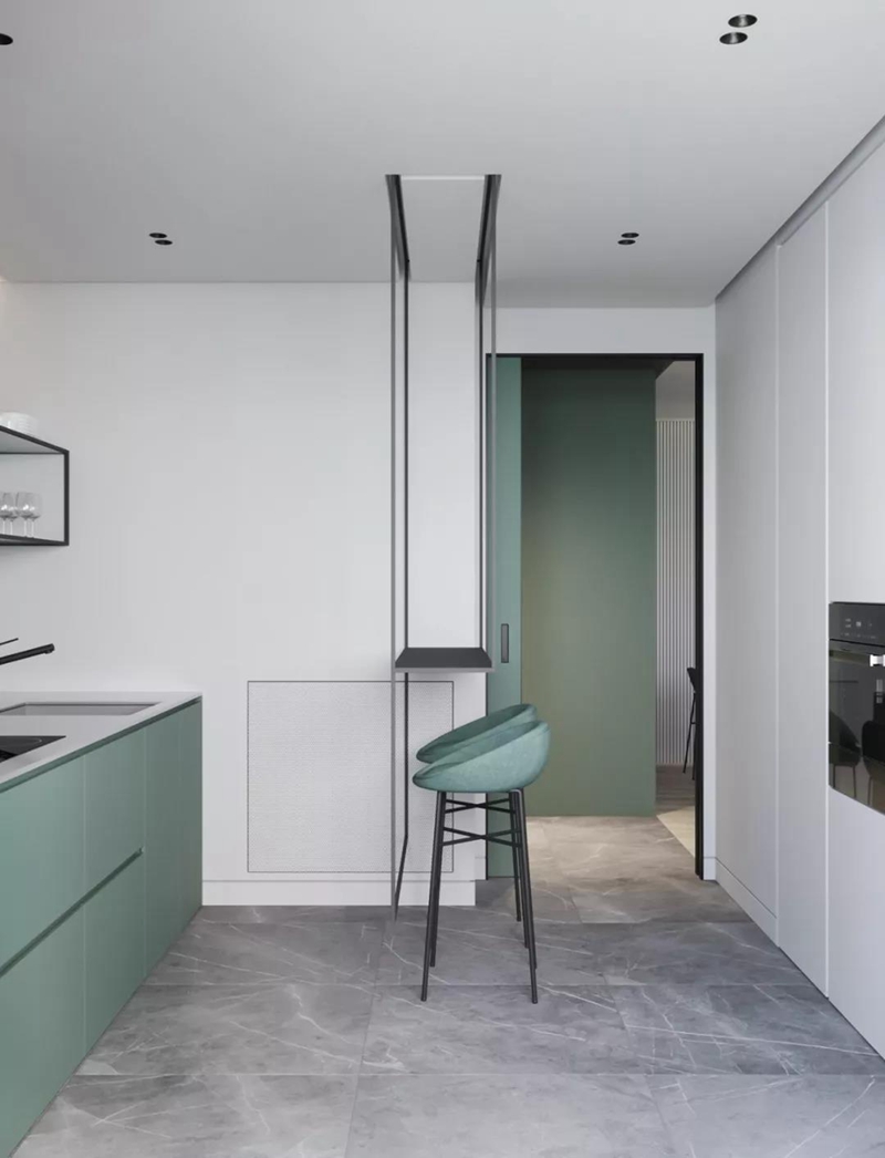 現代簡約全屋定制，小戶型全屋定制，星空梵高全屋定制